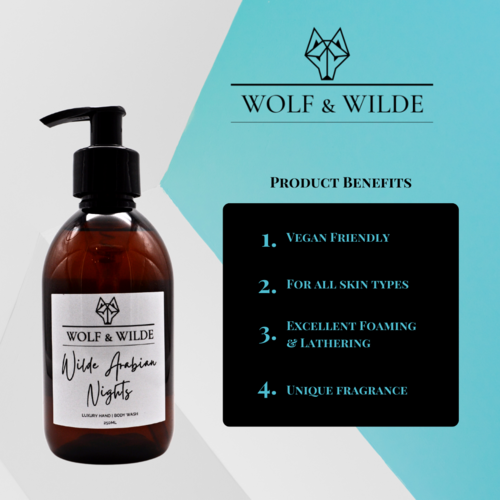 Wilde Arabian Nights Luxury 2 In 1 Liquid Soap - Hand &amp; Body 250ML